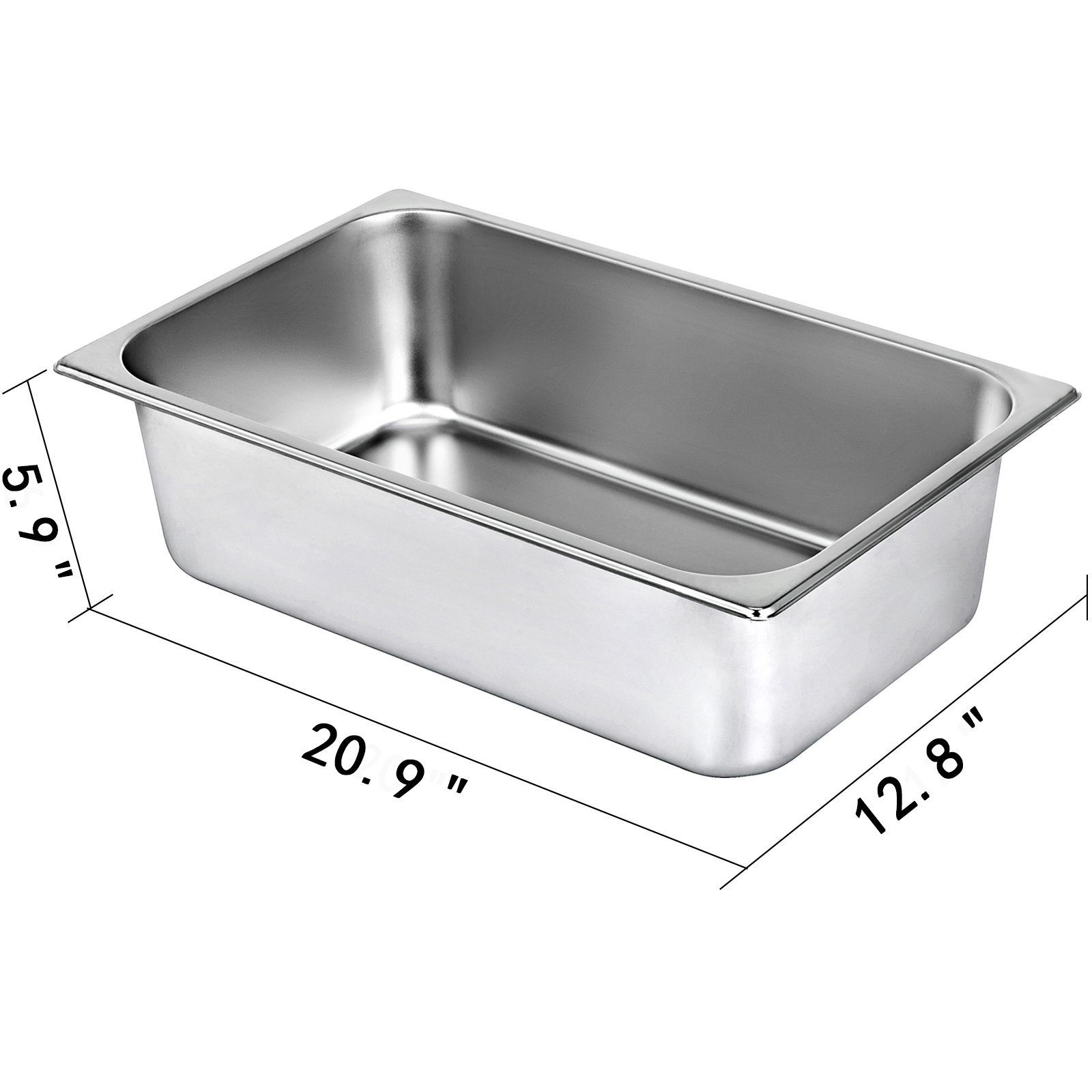 Gn 1/1 Contenitore Gastronorm 12 Pezzi 530x325mm Profondo 150mm Alimentare