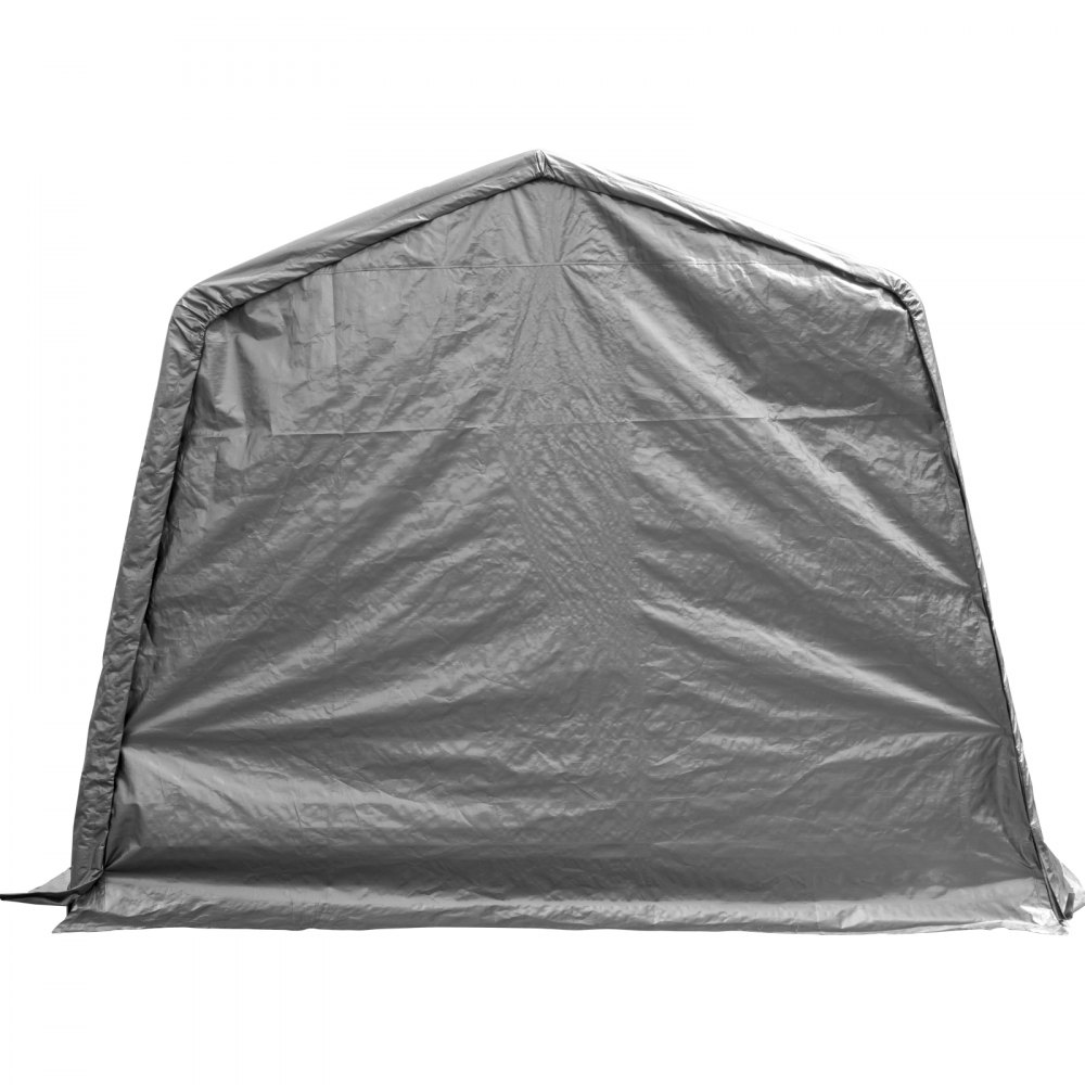 Tendone Garage In Pvc Tenda Capannone Di Polietilene 8x8x7.8 Ft In Acciaio