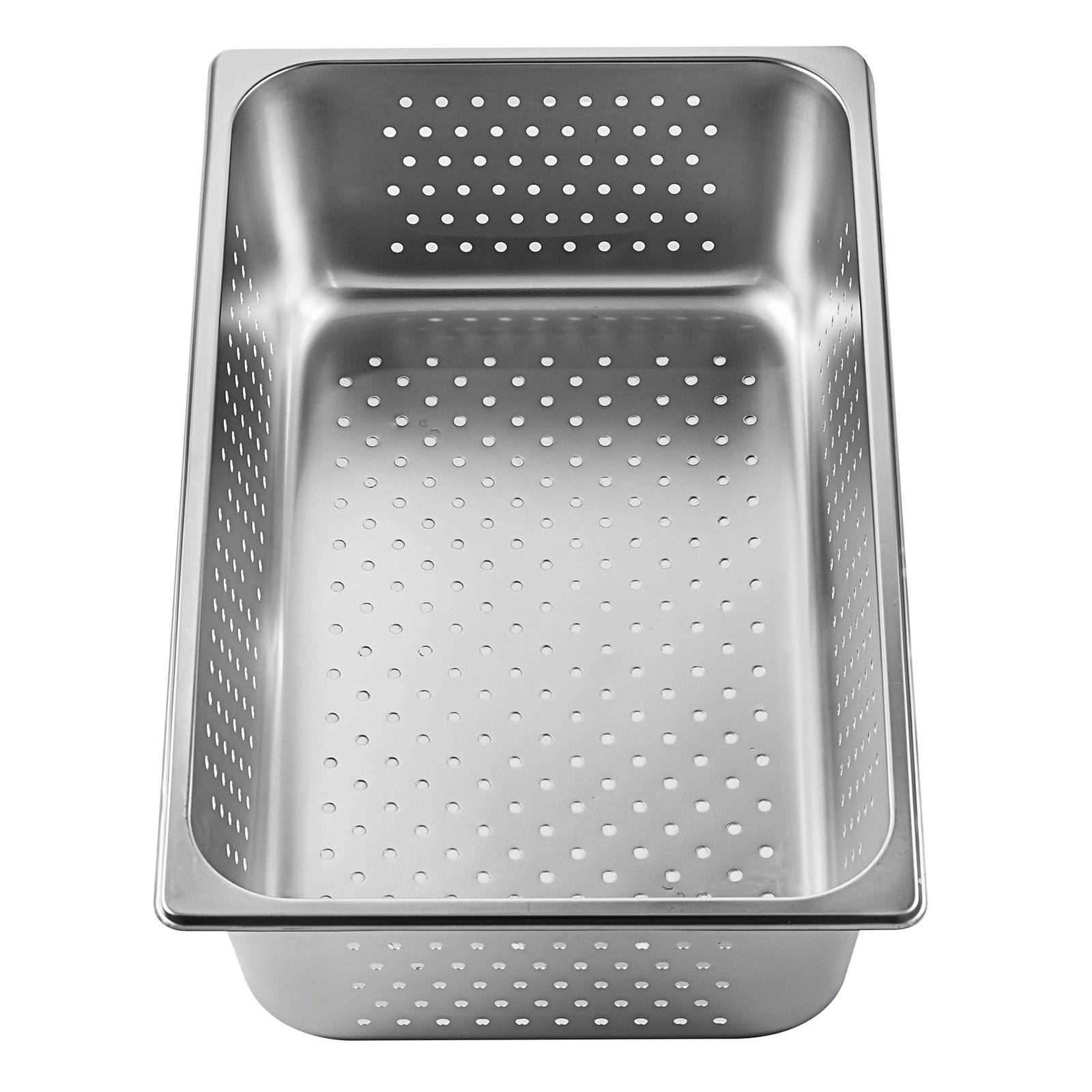 Vassoio Rettangolare Perforato 53x32,5x15cm Vassoio Con Buchi In Acciaio 4 Pcs