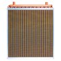 VEVOR Scambiatore di Calore Acqua-Aria 61 x 61 cm, Serpentina HVAC con Tubi in Rame e Alette in Alluminio, Fino a 225K BTU, per Riscaldamento Idronico, Caldaie a Legna e Sistemi di Raffreddamento