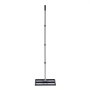 VEVOR Livellatore con Rullo per Prato, Rastrello Livellatore in Acciaio Inox 43 x 25 cm con Manico Regolabile, per Ordine e Livellamento di Terreni Fattorie Compost Prati Giardini e Campi da Golf