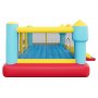 VEVOR Castello Gonfiabile Parco Gioco per Bambini da Esterno 448 x 420 x 207 cm con Scivolo Canestro da Basket, Castello Gonfiabile per 3-4 Bambini Feste all'Aperto Gioco per Età 3-8 Anni