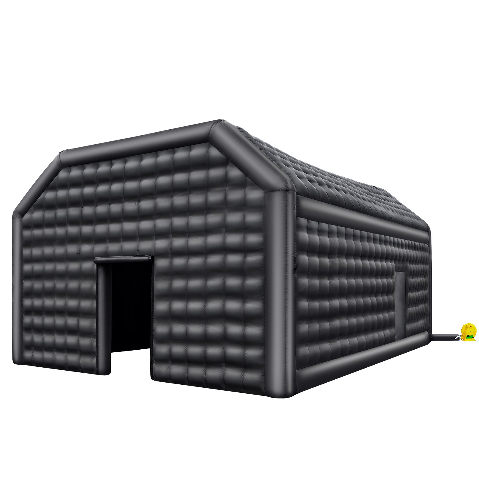 VEVOR Tenda Gonfiabile per Feste da Discoteca con Luci 680 W Nero 9 x 6 x 4 m