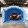 VEVOR Inflatable Paint Booth, 10 x 6 x 4 m, Inflatable Spray Booth with 950W and 1100W Blowers and Air Filter System, Round Roof, for Painting Car, Truck, Furniture, and Automotive Sheet Metal