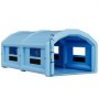 VEVOR Inflatable Paint Booth, 10 x 6 x 4 m, Inflatable Spray Booth with 950W and 1100W Blowers and Air Filter System, Round Roof, for Painting Car, Truck, Furniture, and Automotive Sheet Metal