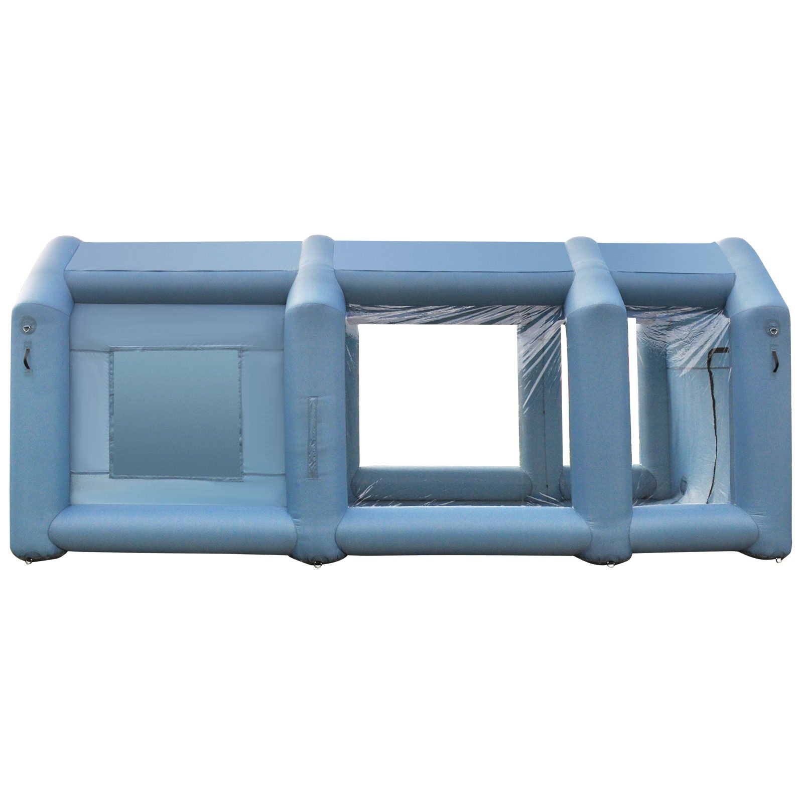VEVOR Inflatable Paint Booth Cabina di Verniciatura Gonfiabile Auto Tenda Grigio