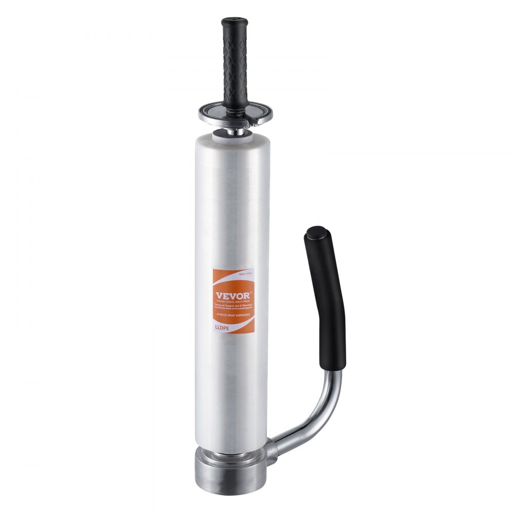 VEVOR Dispenser per pellicola termoretraibile, 30-50 cm, Supporto per dispenser per pellicola termoretraibile resistente all'industria con manico esteso per avvolgimento, Spedizione, Trasloco