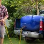 VEVOR Serbatoio di Stoccaggio dell'Acqua, 400 L Sacca Morbida Extra-Large Pieghevole e Portatile per Irrigazione del Giardino, Campeggio, Camper, Protezione Incendi, Impermeabile, Ignifugo