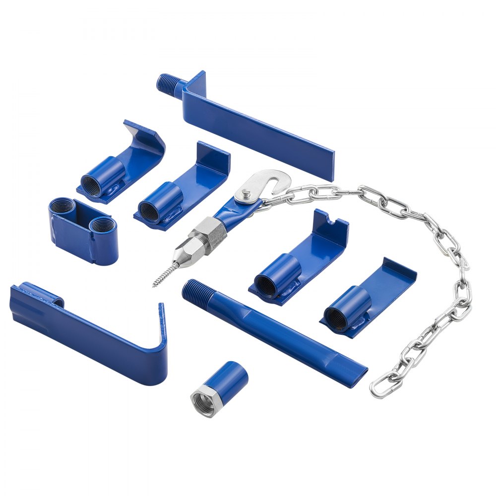 VEVOR Kit di Estrazione Ammaccature, con Martello Scorrevole da 5,89 kg, Strumento di Rimozione Danni Automobilistici per Riparazione Carrozzeria con Custodia, Asta di Prolunga, Impugnatura