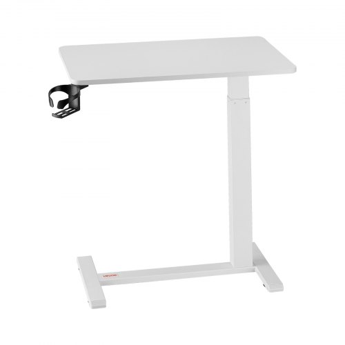Scrivania Laptop Regolabile Con Ruote – Tavolo Overbed Estensibile 115-210 Cm