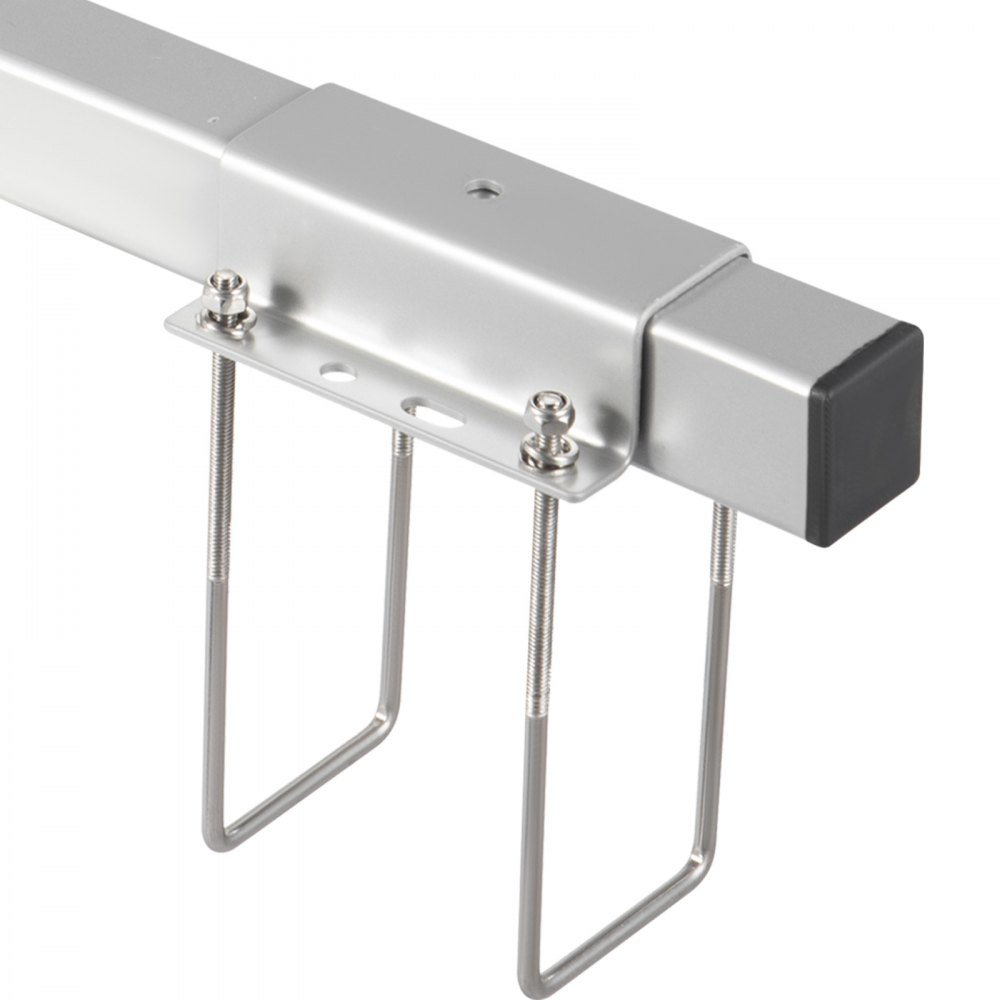 VEVOR Guida per Rimorchio a Pontoon in Acciaio, Roller Guide-on Pontoon da 22 Pollici, Heavy-duty Roller Guide con 2 Coperture in PVC per Barche da Sci, Barche da Pesca o Rimorchi per Barche a Vela