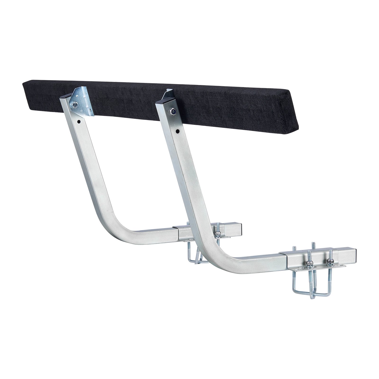 VEVOR Guida per Rimorchio per Barca da Pesca Regolabili in Altezza da 425 mm a 475 mm, 2 Guide per Rimorchi in Acciaio Spesso con Cuscinetti di Supporto Spessi, Adatte a Rimorchi Pontone a L