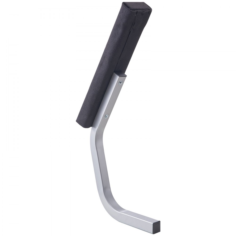 VEVOR Guida per Rimorchio a Pontoon in Acciaio, Roller Guide-on Pontoon a Forma di L da 24 Pollici su Tavole Imbottite in Moquette, Heavy-duty Roller Guide per Barche da Sci, Barche da Pesca