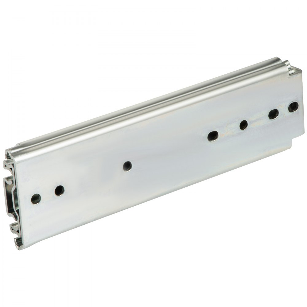 Kit Guida Scorrevole per Cassetti con Cuscinetti a Sfera 25,4 cm con Bloccaggio