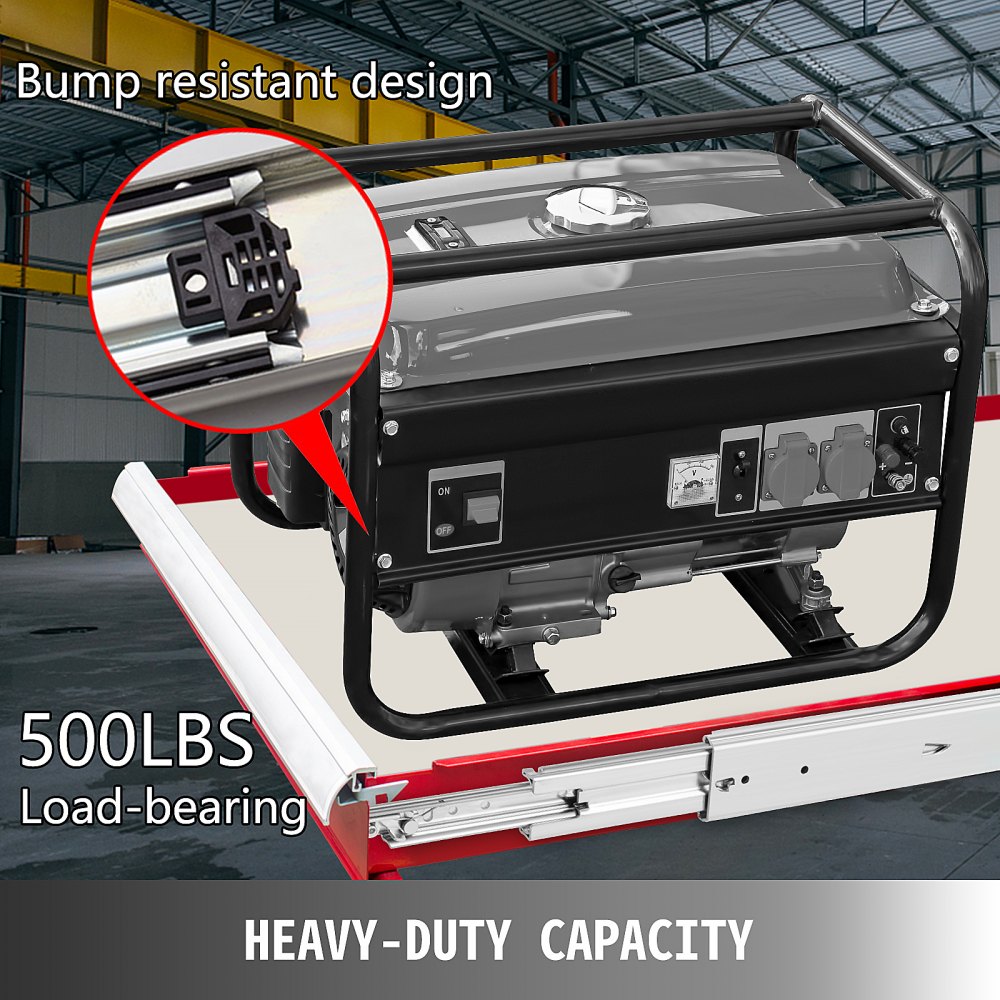 Kit Guida Scorrevole per Cassetti con Cuscinetti a Sfera 25,4 cm con Bloccaggio