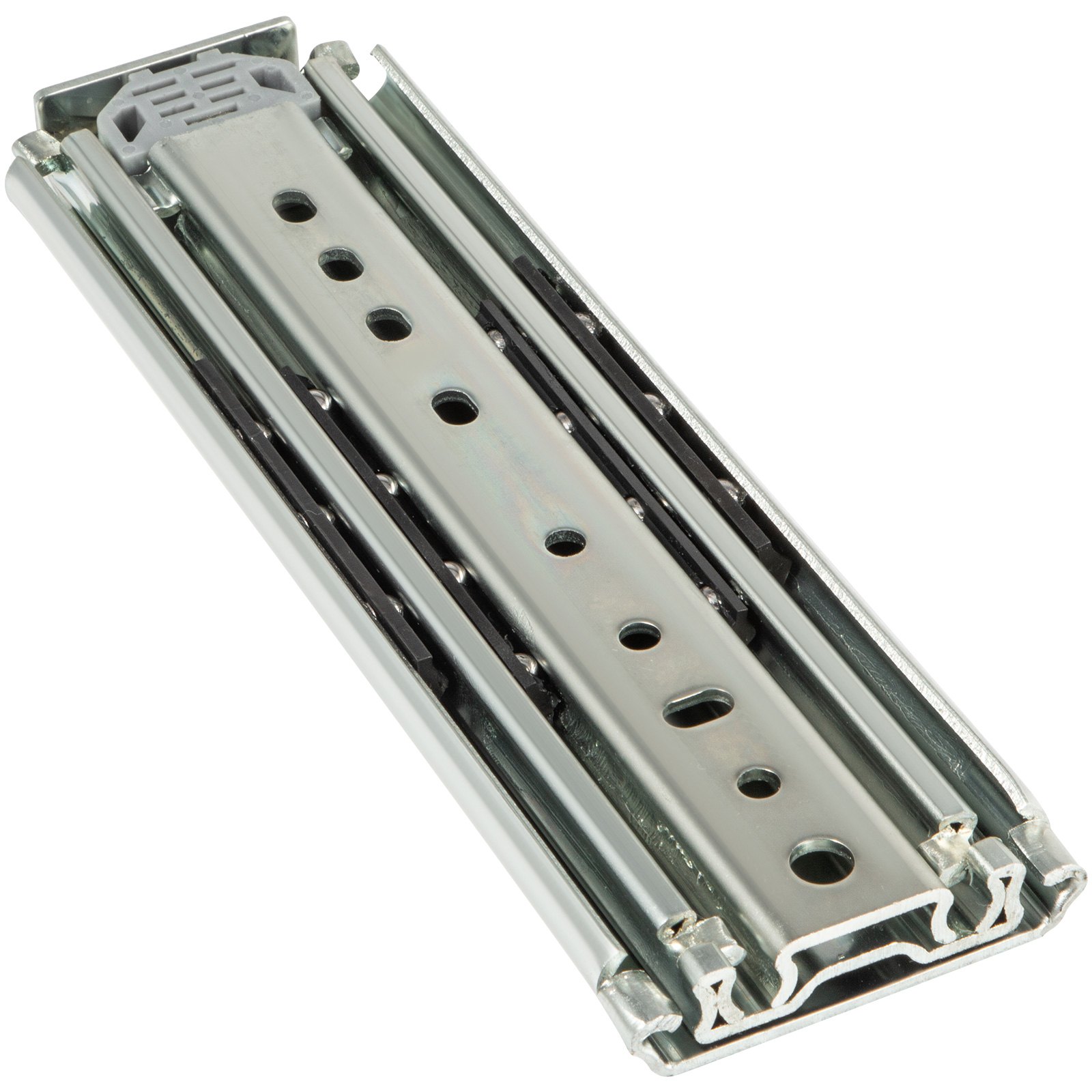 Kit Guida Scorrevole per Cassetti con Cuscinetti a Sfera 25,4 cm con Bloccaggio