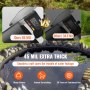 VEVOR Telone Rivestimento per Laghetto 6 x 7,6 m Spessore 45Mil Materiale in EPDM Flessibile, Telone Impermeabile Facile da Tagliare per Laghetti, Base per cascata, Fontane, Giardini Acquatici, Nero