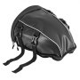 VEVOR Borsa Posteriore per Moto, Espandibile da 10 L con Copertura Antipioggia Impermeabile, Borsa da Viaggio per Bagagli per Sportivi all'Aria Aperta, Zaino con Tracolle, Tasca, Nero