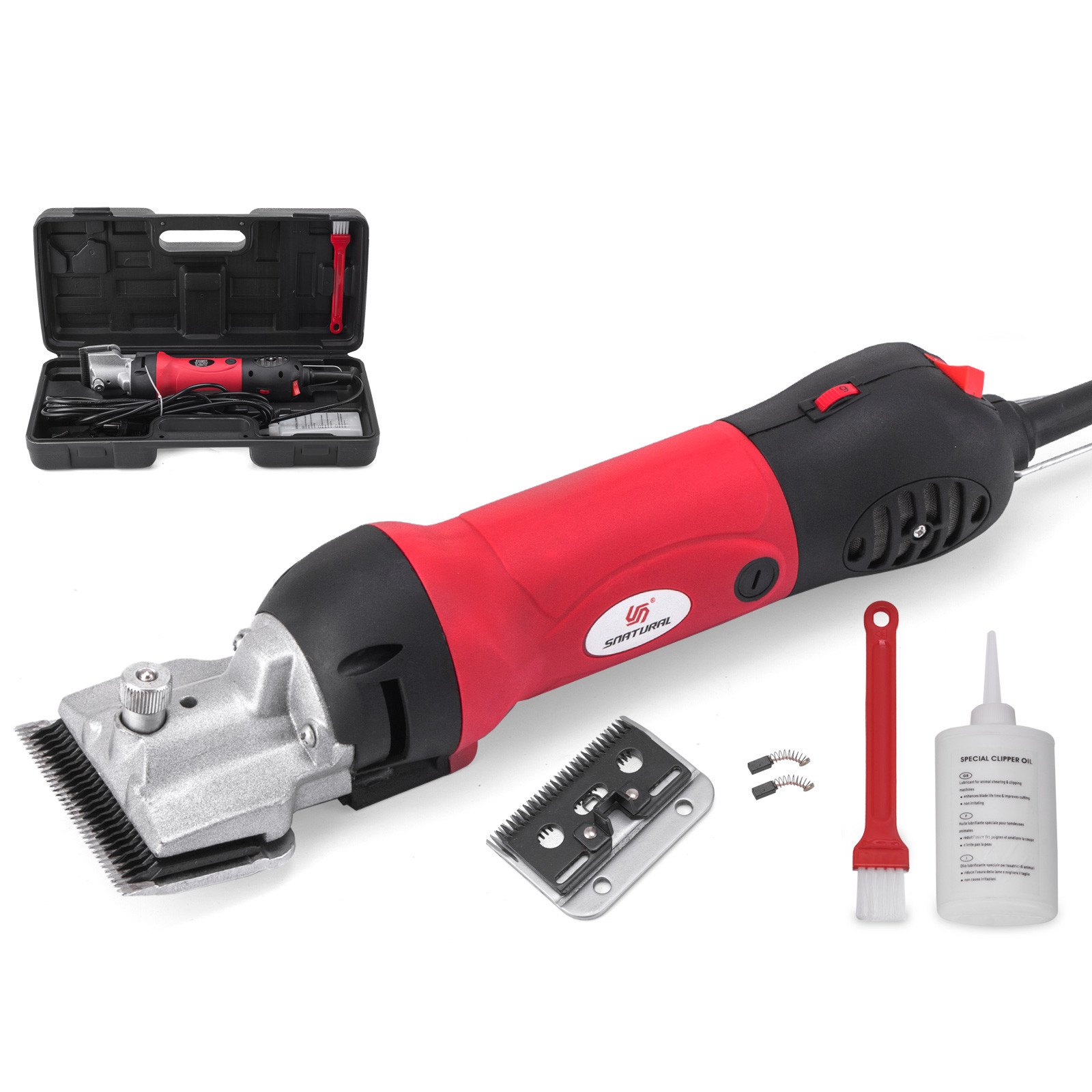 Tosatrice Per Pecore Professionale 78 Mm Tosapecore Per Ovini Cani 220v 350w