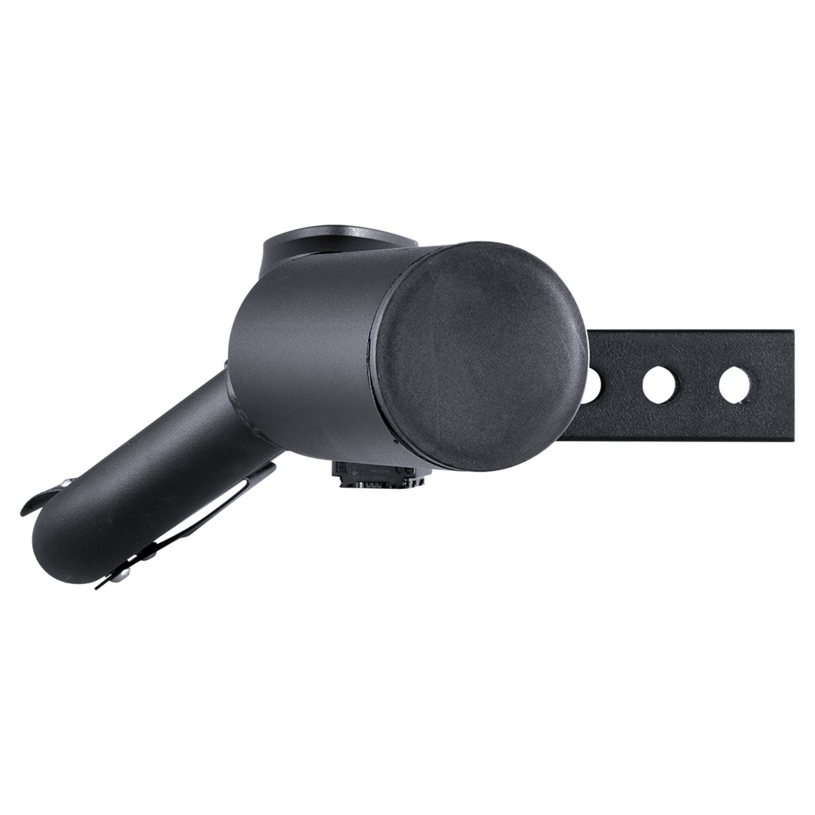 VEVOR trailer hitch step for 50.8 mm receivers, robust steel construction with 158.7 kg load capacity, rear bumper protector with pin locking mechanism, 93 cm long for trucks, SUVs, pickups, and trailers