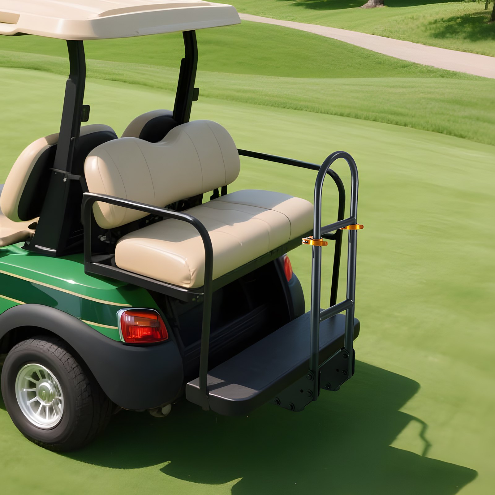 VEVOR Maniglie del Carrello da Golf 450 x 235 x 905 mm Maniglione Sicurezza del Carrello da Golf, Nessuna Modifica Necessaria, Barra di Sostegno per Sedile Posteriore in Acciaio al Carbonio