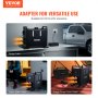 VEVOR Riscaldatore d'Aria Diesel con Controllo APP Bluetooth, Telecomando e Schermo di Visualizzazione, Allarme CO, Riscaldatore Diesel a Riscaldamento Portatile per Veicoli e Garage 8 KW, 12V/24V