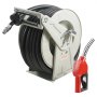 VEVOR Hose Reel 25.4 mm x 15.24 m Hose Winder Air Hose Reel Max. Working Pressure 300 PSI Compressed Air Hose Reel Diesel Kerosene for Car Dealerships Workshop Home Studio Garage