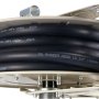 VEVOR Avvolgitubo per Carburante Tubo in Gomma Industriale Ø 19,05mm x 9,9m, Retrattile con Riavvolgimento Automatico a Molla, 300 PSI, Struttura in Acciaio al Carbonio, Ideale per Gasolio e Cherosene