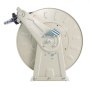 VEVOR Avvolgitubo per Carburante Tubo in Gomma Industriale Ø 19,05mm x 9,9m, Retrattile con Riavvolgimento Automatico a Molla, 300 PSI, Struttura in Acciaio al Carbonio, Ideale per Gasolio e Cherosene
