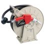 VEVOR Avvolgitubo per Carburante Tubo in Gomma Industriale Ø 19,05mm x 9,9m, Retrattile con Riavvolgimento Automatico a Molla, 300 PSI, Struttura in Acciaio al Carbonio, Ideale per Gasolio e Cherosene