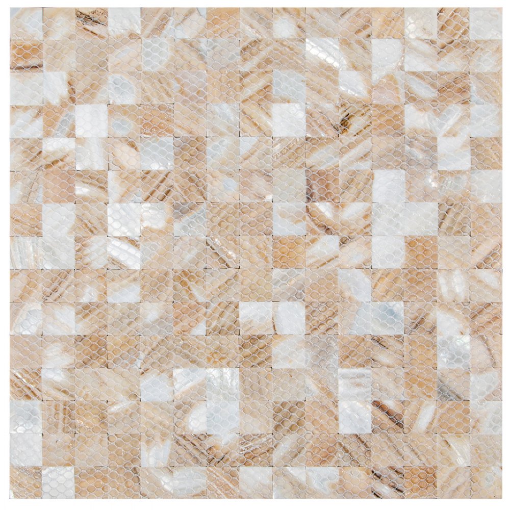 11 Pezzi Piastrelle A Mosaico Guscio 300*300*2mm Antimuffa Romantico Lucido