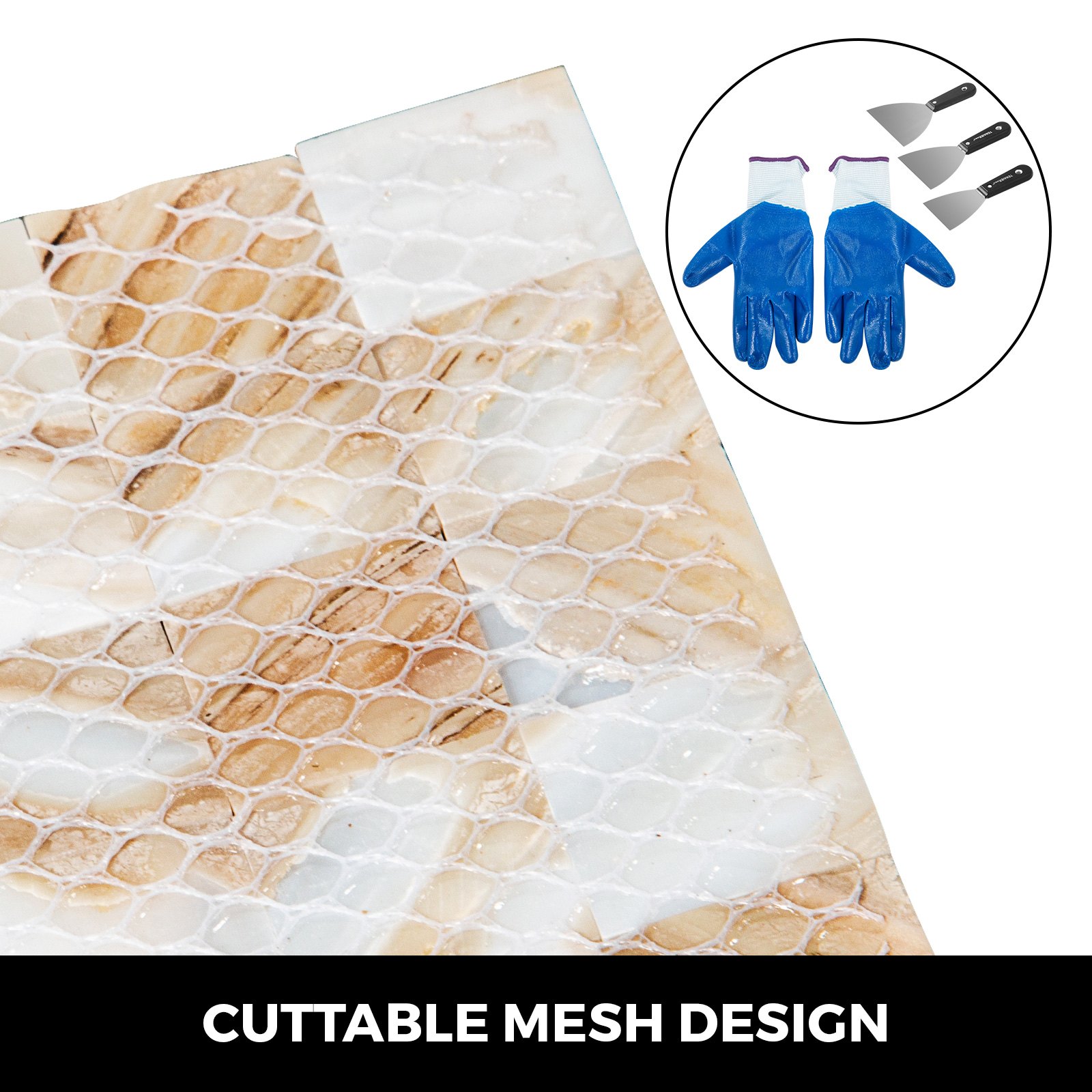 11 Pezzi Piastrelle A Mosaico Guscio 300*300*2mm Antimuffa Romantico Lucido