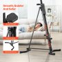 VEVOR Stepper, Step Range Esercizi Macchina, Verticale Climber per Esercizi in Palestra Casa, Pieghevole Cardio Climber Allenamento Corpo, con Manubrio Regolabile Altezza, Pedale Antiscivolo 118 kg