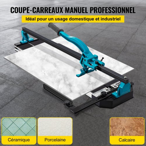 Cortador De Baldosas VEVOR Manual 120cm (47 Pulgadas) | Para Cerámica Y Azulejos | Guía De Corte Precisa