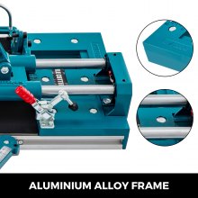 VEVOR Tagliapiastrelle manuale 1200mm Tagliapiastrelle Manuale a Doppia Rotaia 1,9 cm in Cap con Strumenti di taglio Manuale con Posizionamento Preciso