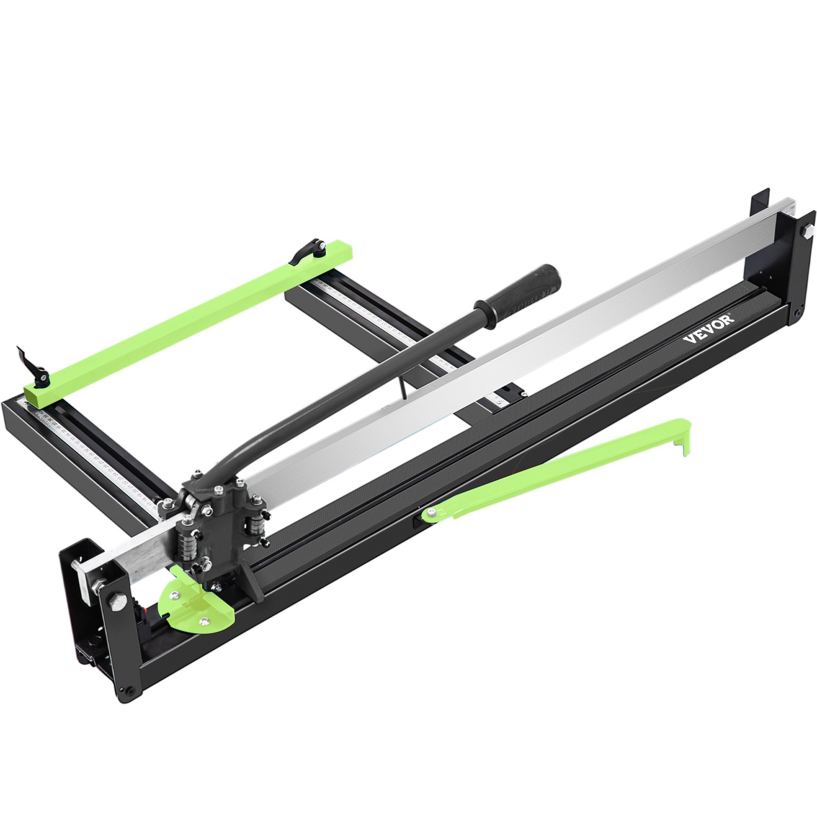 Mophorn 800mm Blue Manual Tile Cutter with Precise Laser Positioning and Non-Slip Rubber Surface. Single rail and holder. Suitable for Porcelain and Ceramic Floor Tiles.