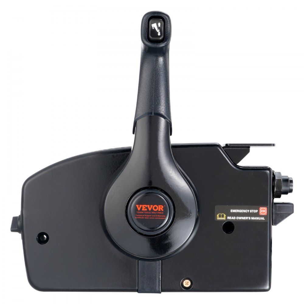 VEVOR Scatola telecomando fuoribordo compatibile con Mercury PT 2 tempi 881170A15, comando acceleratore per barca a montaggio laterale, con interruttore trim, cablaggio 8+4 pin