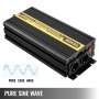 Vevor Invertitore A Onda Sinusoidale Pura 1500w Dc 12v Ac 230v Inverter Per Auto