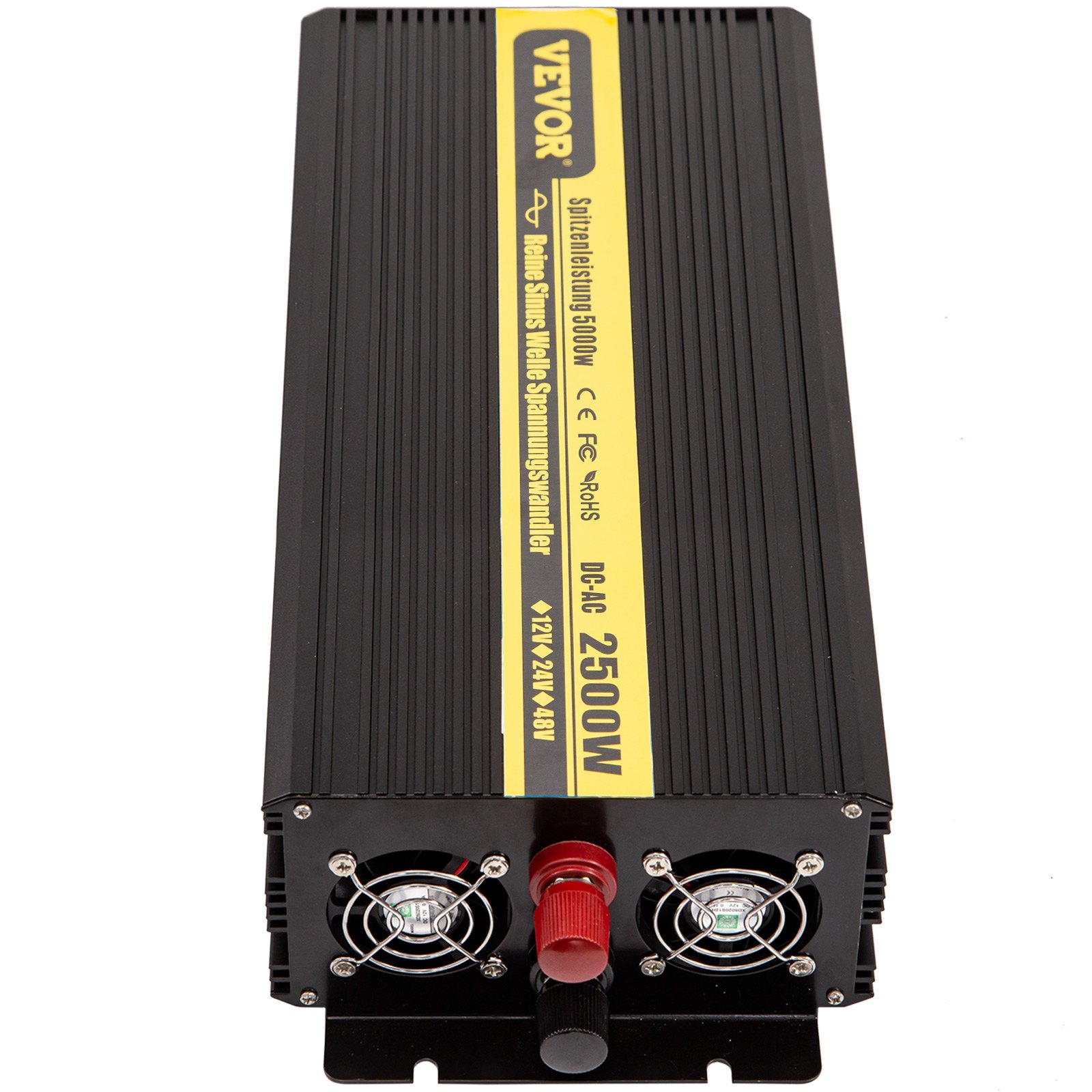 Vevor Invertitore A Onda Sinusoidale Pura 2500w Cc 12v Ca 230v Inverter Per Auto