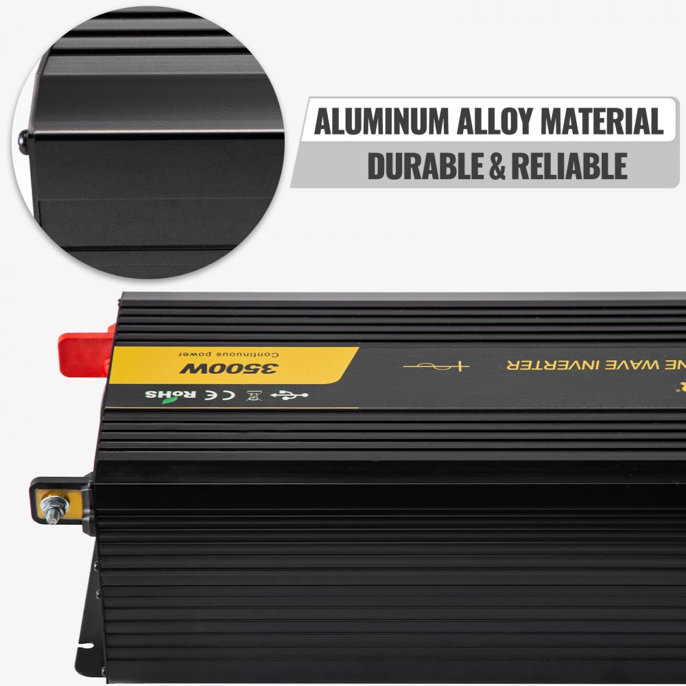 Vevor Inverter Onda Sinusoidale Pura 3.5kw A 7kw Dc 12v Ac 240v Invertitore Auto