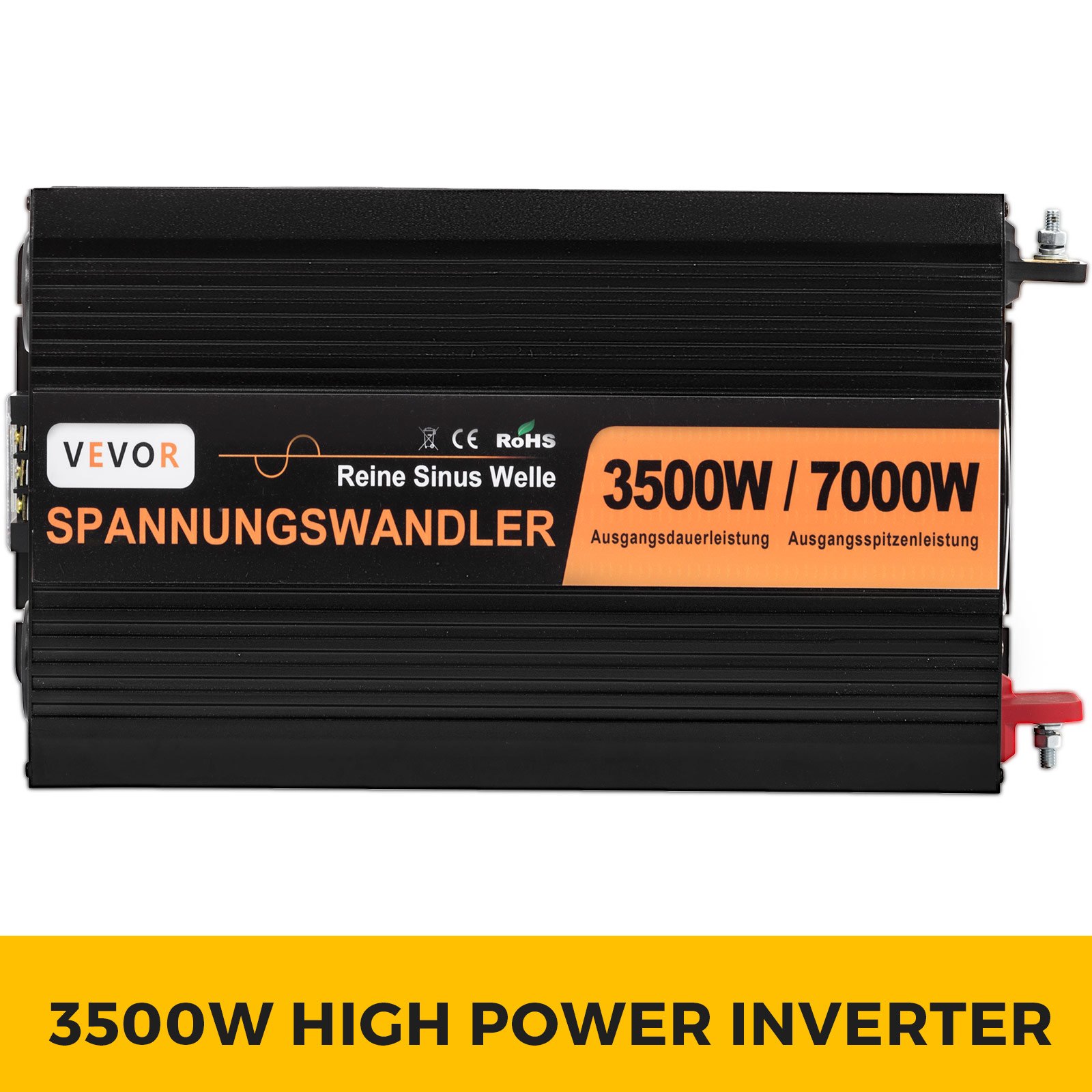 Inverter Onda Sinusoidale Pura 3500w/7000w 24v 230v Generatore Portatile