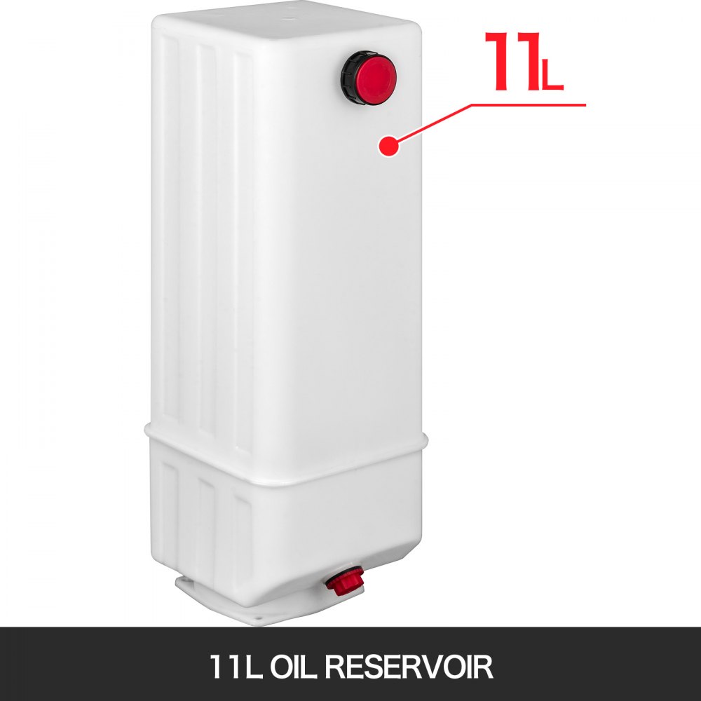 Serbatoio Plastica Della Pompa Idraulica Elettrica 11l Tank Carburante Residente