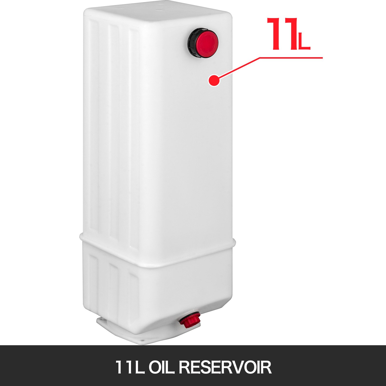 Serbatoio Plastica Della Pompa Idraulica Elettrica 11l Tank Carburante Residente