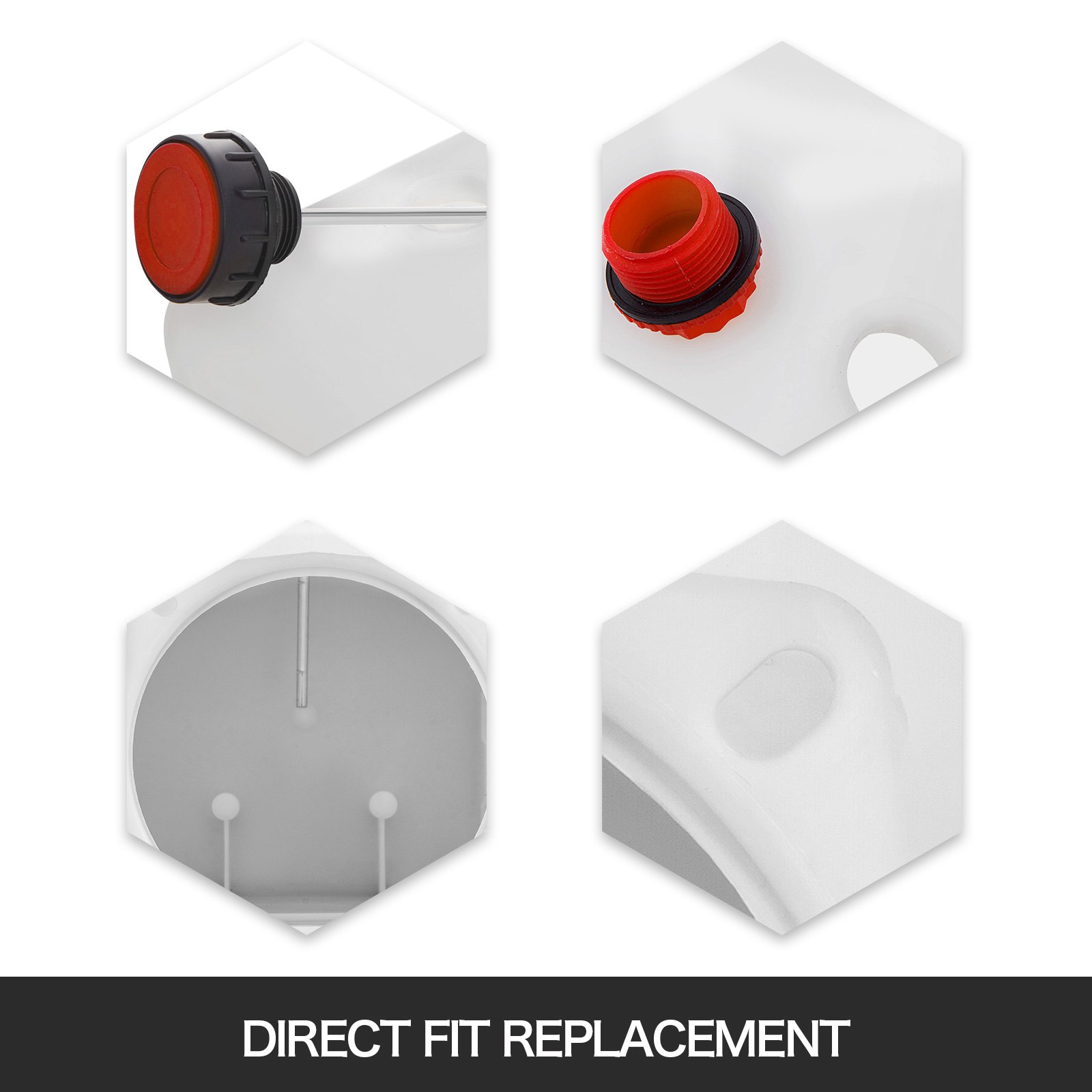 Serbatoio Plastica Della Pompa Idraulica Elettrica 11l Tank Carburante Residente