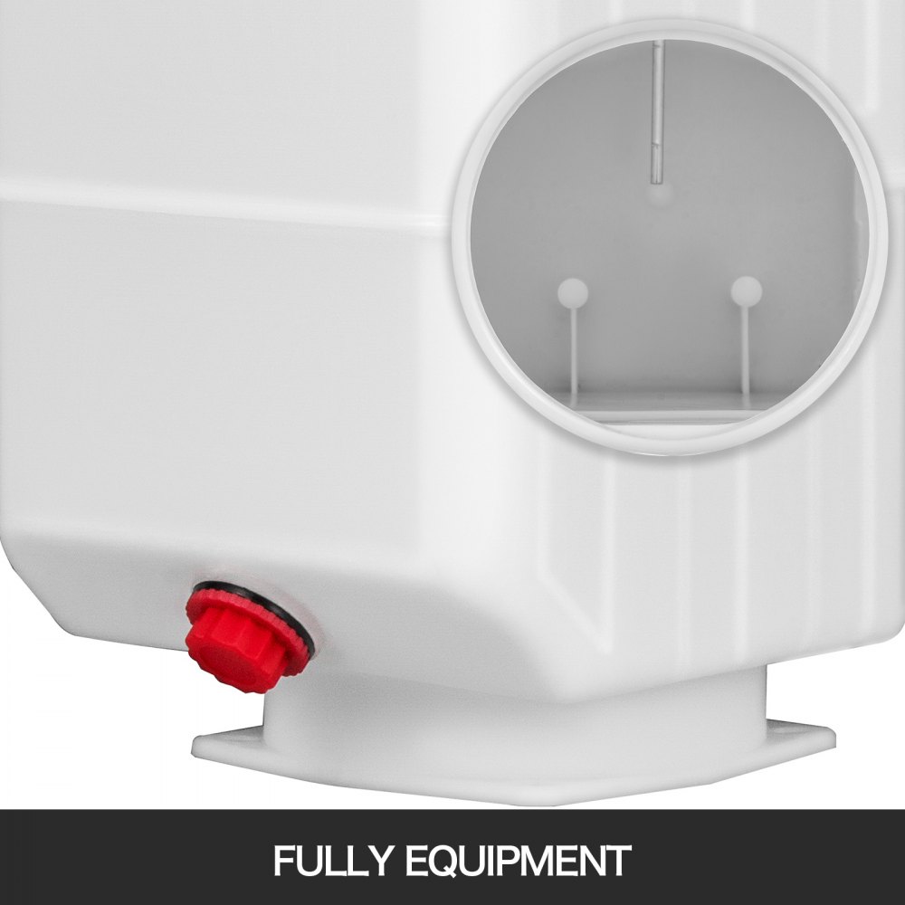 Serbatoio Pompa Idraulico Plastica Serbatoio Olio Da 13 L Rimorchio Per Auto