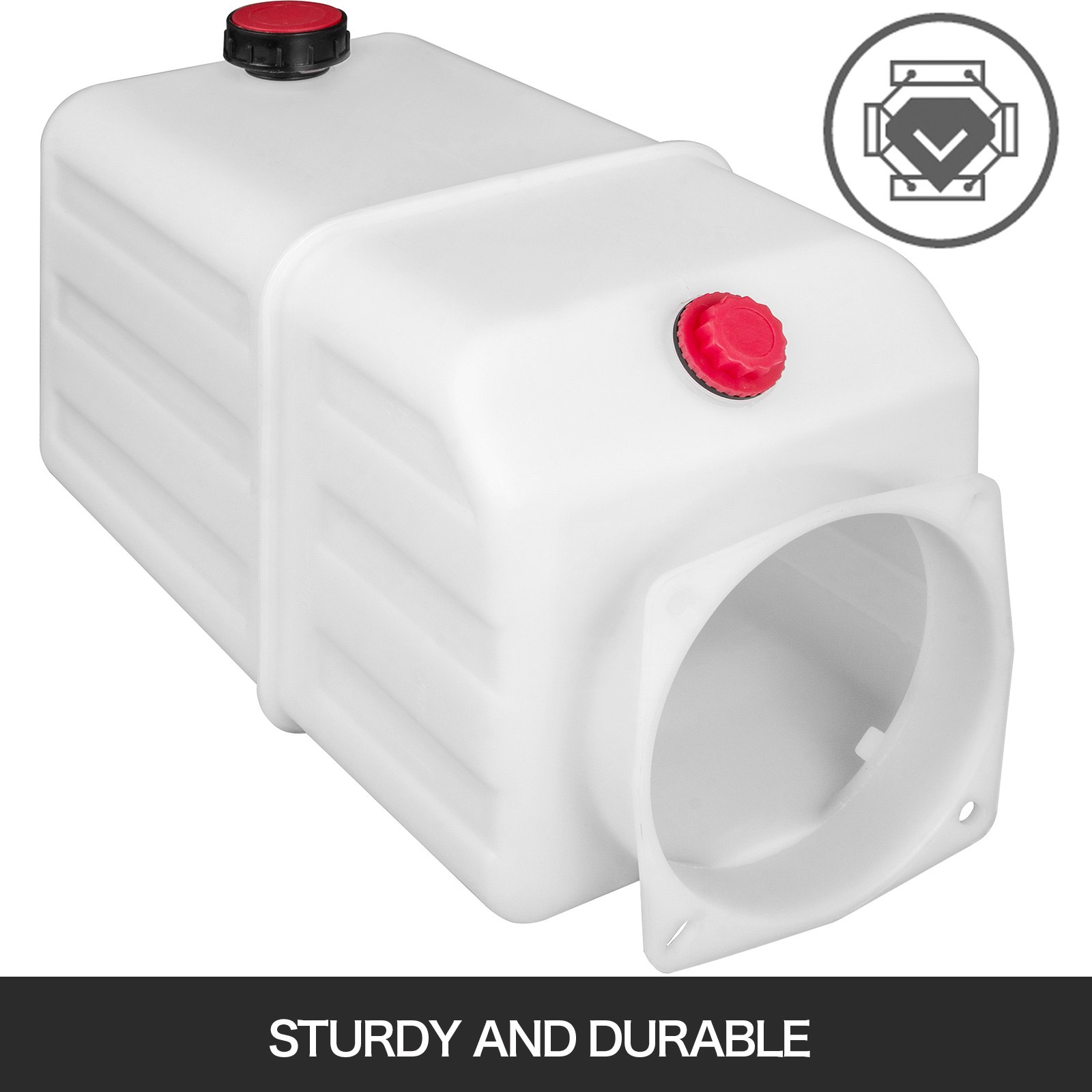 Serbatoio Plastica Della Pompa Idraulica Elettrica 7l Tank Carburante Residente