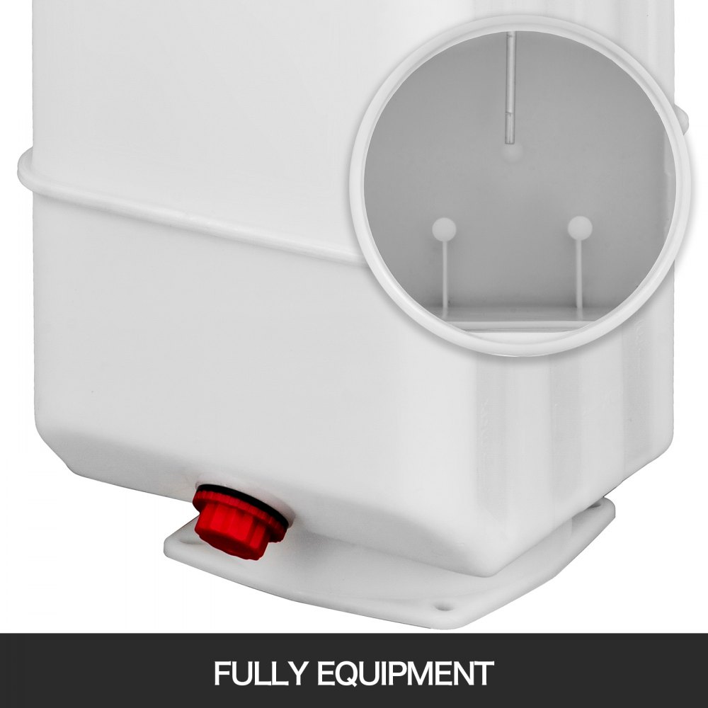 Serbatoio Plastica Della Pompa Idraulica Elettrica 8l Tank Carburante Residente