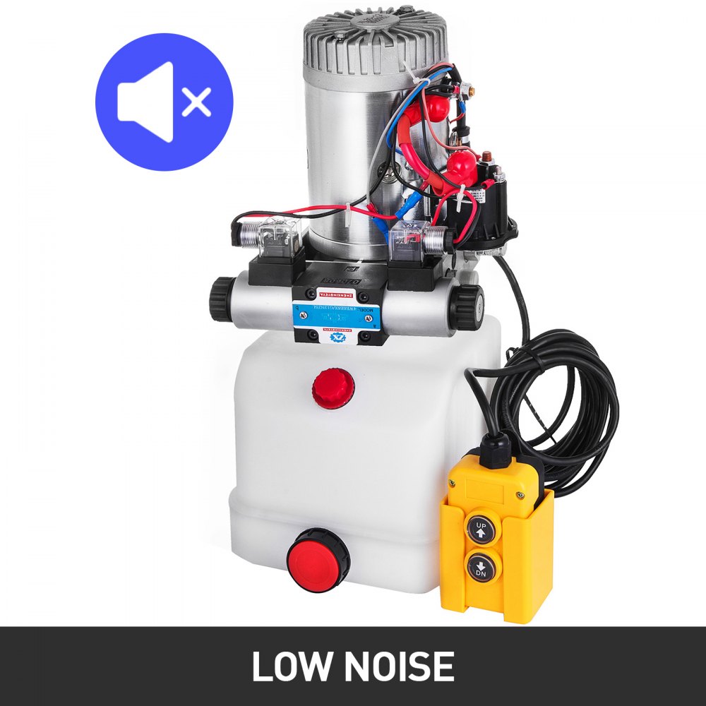 Pompa Idraulica Doppio Effetto A Solenoide Da 12v Cc 4.5l Sicuro Durevole