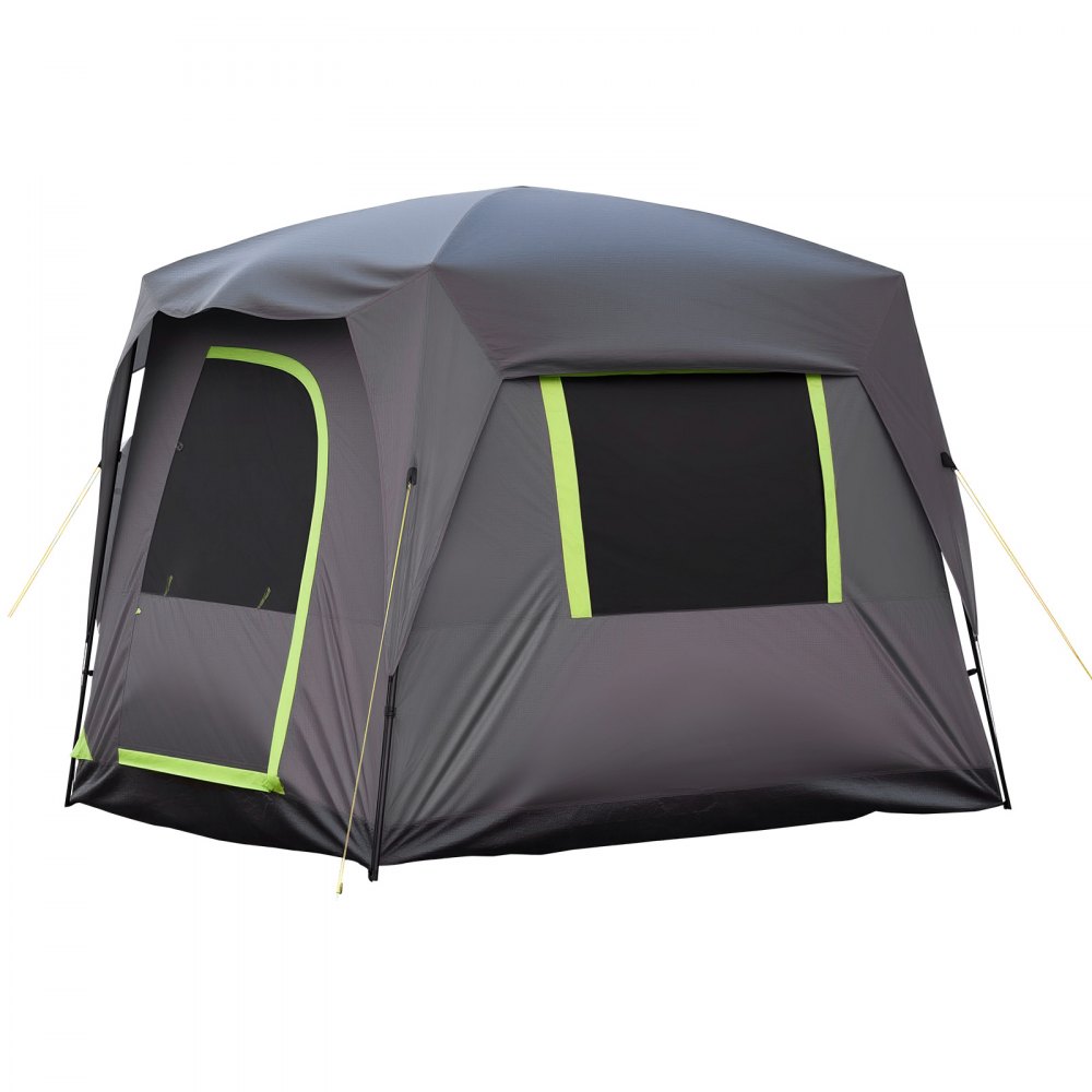 VEVOR Tenda da Campeggio per Auto 248 x 308 x 230 cm Tenda da Campeggio SUV, Impermeabile PU2000 Spazioso Design a Doppio Strato per 5-8 Persone, Finestre, Finestre in Rete, Tettoia Antipioggia, Borsa