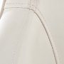 VEVOR Sedile per Barca, Schienale Basso, Sedile Ribaltabile per Barca con Cuscino in Spugna Ispessita e Pelle Impermeabile, Design Ergonomico, per Barche da Pesca, Yacht, Navi, Bianco